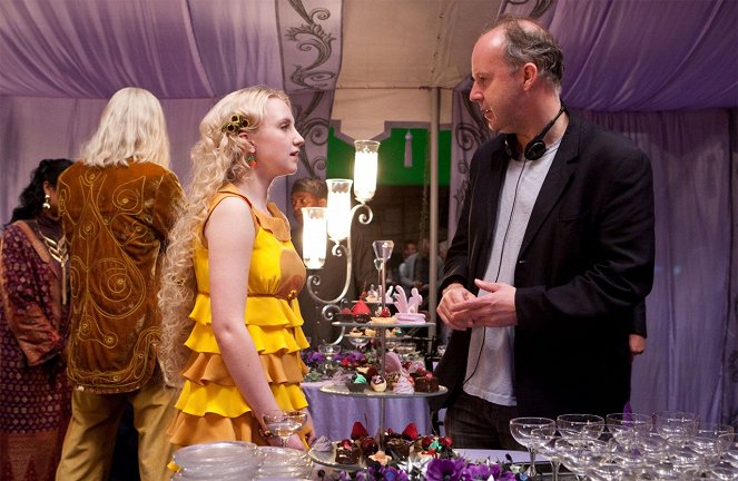 Harry Potter e os Talismãs da Morte: Parte 1 - De filmagens - Evanna Lynch, David Yates