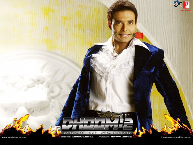 Dhoom 2 - Back in Action - Lobbykarten - Uday Chopra