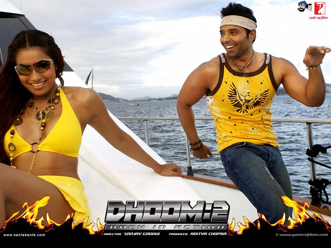 Dhoom 2 - Back in Action - Lobbykarten - Bipasha Basu, Uday Chopra