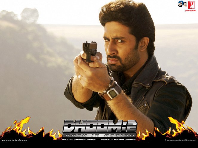 Dhoom 2 - Back in Action - Lobbykarten - Abhishek Bachchan