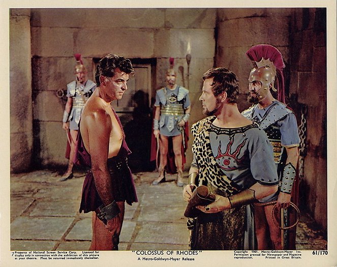 The Colossus of Rhodes - Lobby Cards