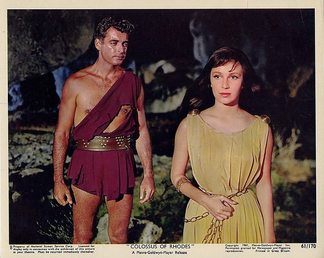 The Colossus of Rhodes - Lobby Cards