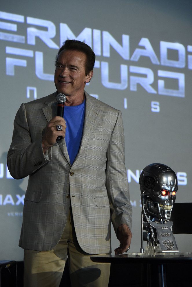 Terminator Genisys - Events - Arnold Schwarzenegger