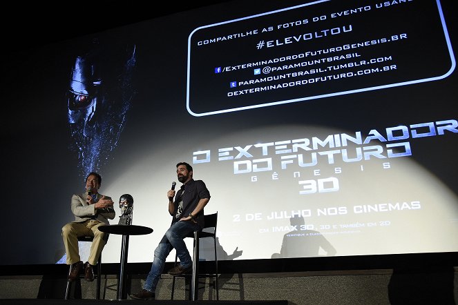 Terminator Genisys - Events - Arnold Schwarzenegger