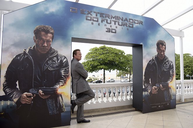 Exterminador: Genisys - De eventos - Arnold Schwarzenegger