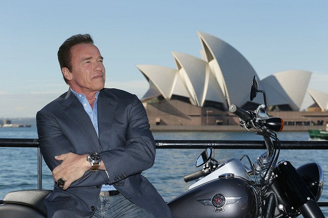 Exterminador: Genisys - De eventos - Arnold Schwarzenegger