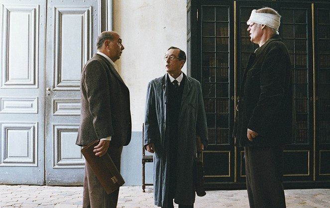 Slávici v klietke - Z filmu - Gérard Jugnot, Erick Desmarestz, Jean-Paul Bonnaire