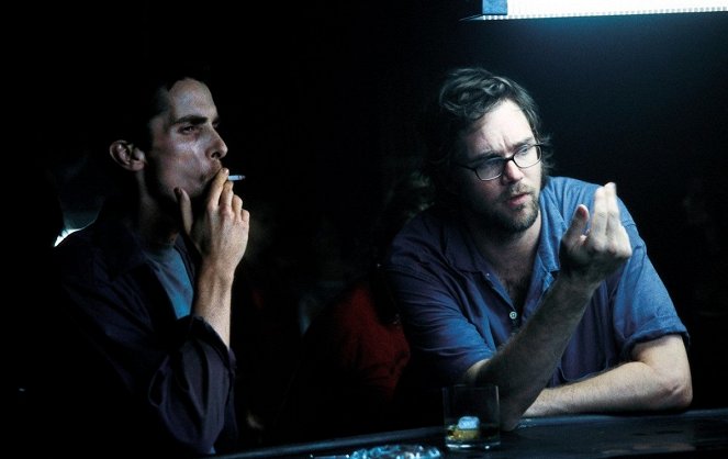 The Machinist - Dreharbeiten - Christian Bale, Brad Anderson