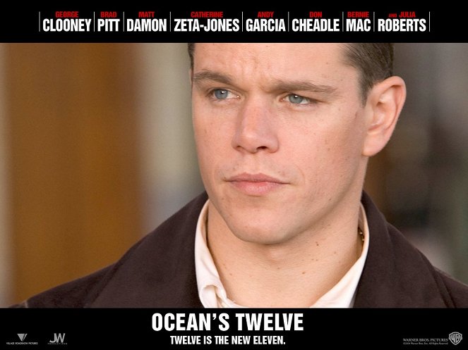 Ocean's Twelve - Lobbykarten - Matt Damon