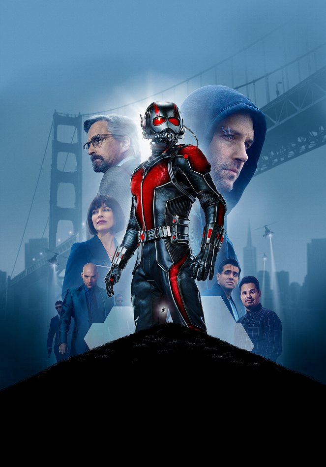 Ant-Man - Promokuvat - Corey Stoll, Evangeline Lilly, Michael Douglas, Paul Rudd, Bobby Cannavale, Michael Peña