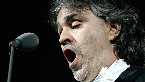 Andrea Bocelli, Milan - Filmfotos - Andrea Bocelli