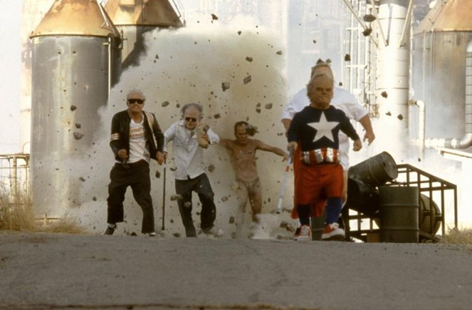 Jackass: Świry w akcji - Z filmu - Johnny Knoxville, Ryan Dunn, Steve-O, Jason Acuña