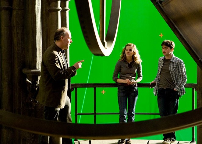 Harry Potter és a félvér herceg - Forgatási fotók - David Yates, Emma Watson, Daniel Radcliffe