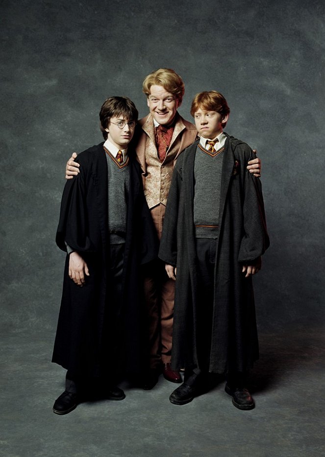 Harry Potter ja salaisuuksien kammio - Promokuvat - Daniel Radcliffe, Kenneth Branagh, Rupert Grint
