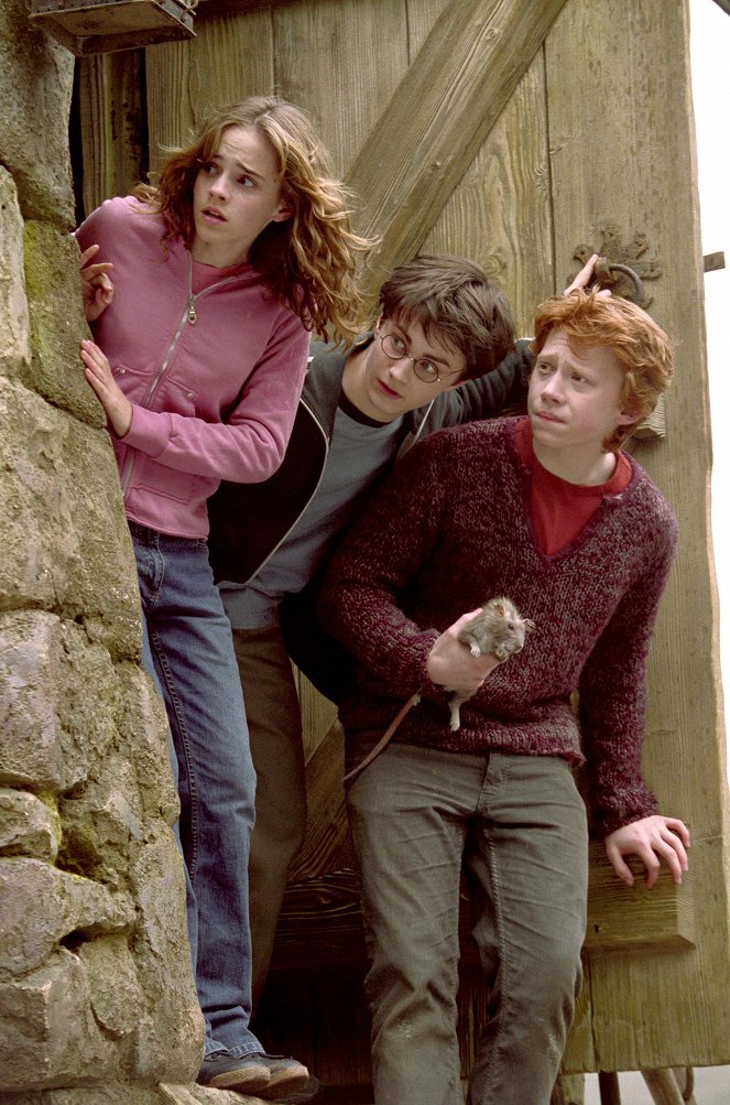 Harry Potter a vězeň z Azkabanu - Z filmu - Emma Watson, Daniel Radcliffe, Rupert Grint