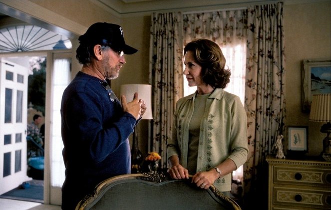 Catch Me If You Can - Dreharbeiten - Steven Spielberg, Nathalie Baye
