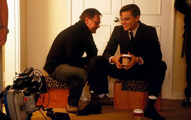 Catch Me If You Can - Van de set - Janusz Kaminski, Leonardo DiCaprio