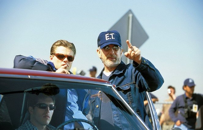 Catch Me If You Can - Mein Leben auf der Flucht - Dreharbeiten - Leonardo DiCaprio, Steven Spielberg