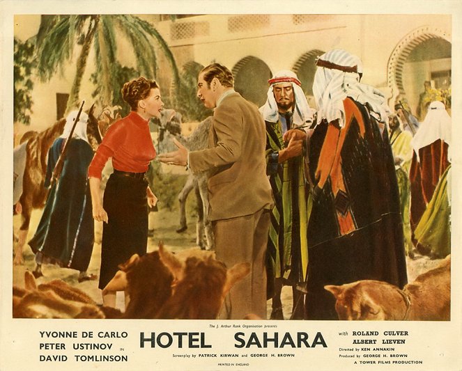 Hotel Sahara - Lobby Cards