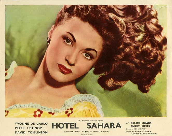 Hotel Sahara - Lobby Cards