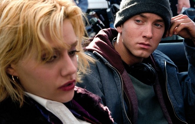 8 Mile - Dreharbeiten - Brittany Murphy, Eminem