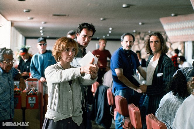 Pulp Fiction - Making of - Amanda Plummer, Quentin Tarantino, Lawrence Bender
