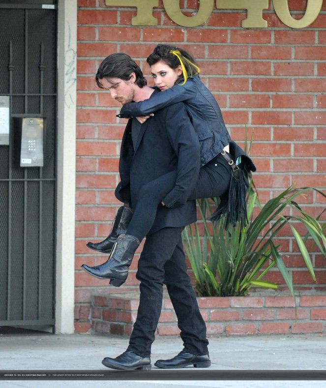 Knight of Cups - Tournage - Christian Bale, Imogen Poots