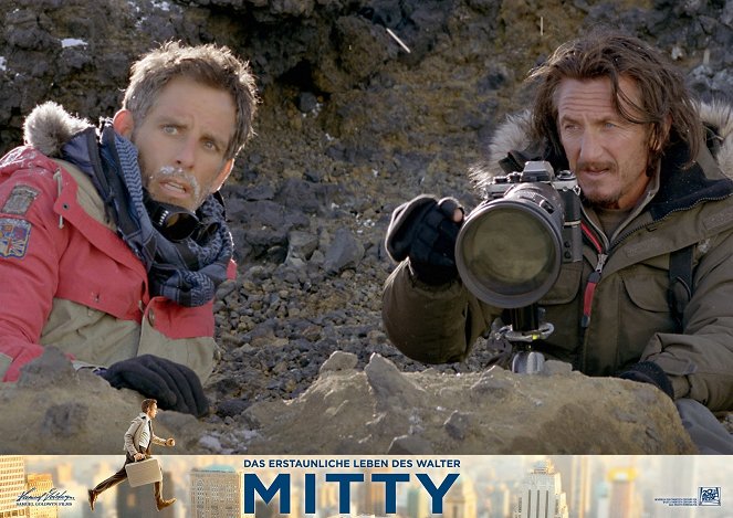 The Secret Life of Walter Mitty - Lobbykaarten - Ben Stiller, Sean Penn