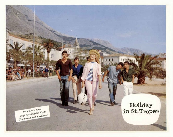 Holiday in St. Tropez - Cartes de lobby - Vivi Bach