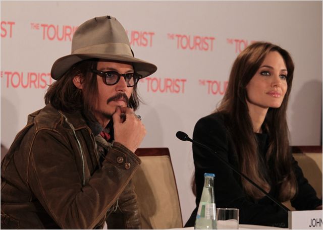 O Turista - De eventos - Johnny Depp, Angelina Jolie
