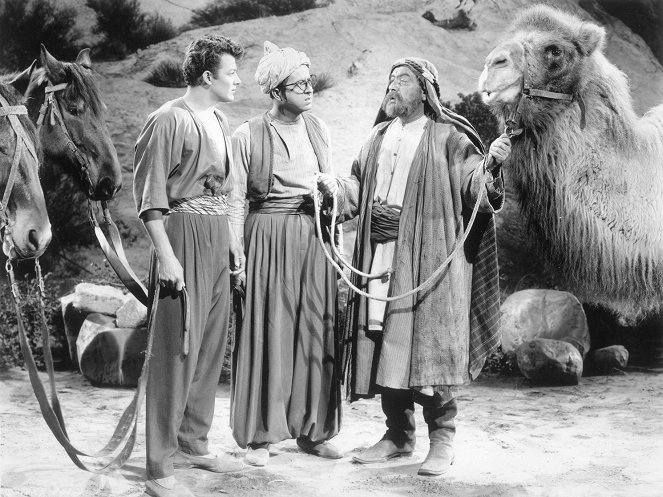 A Thousand and One Nights - Do filme - Cornel Wilde, Phil Silvers