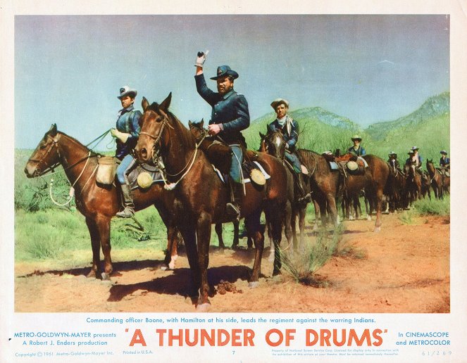 A Thunder of Drums - Lobby Cards