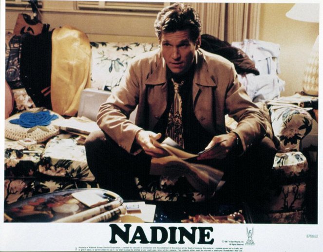 Nadine, Um Amor à Prova de Bala - Cartões lobby - Jeff Bridges
