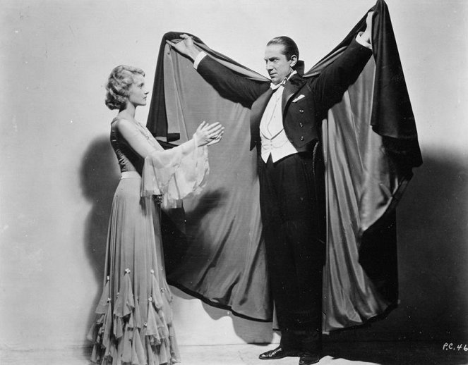 Drácula - Promoción - Helen Chandler, Bela Lugosi