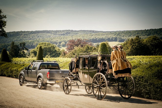 Smrt přichází do Pemberley - Z natáčení