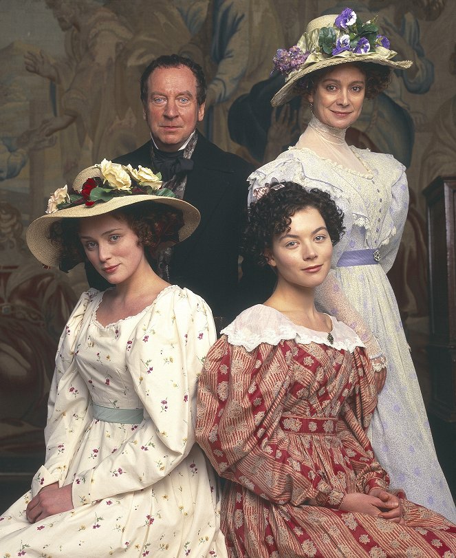 Wives and Daughters - Werbefoto - Bill Paterson, Keeley Hawes, Justine Waddell, Francesca Annis
