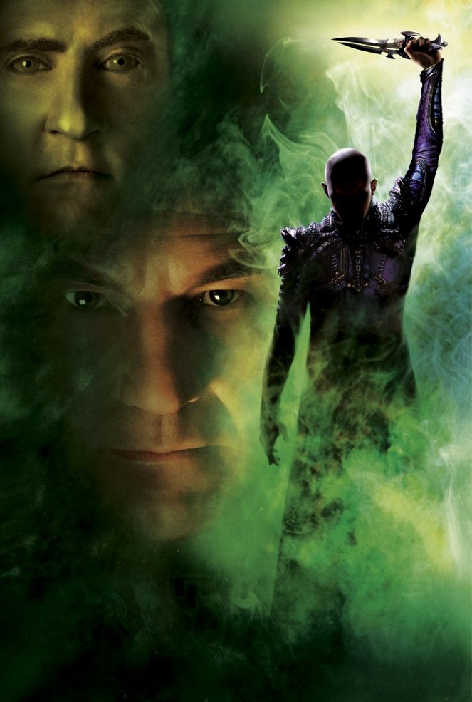Star Trek - Nemesis - Werbefoto - Brent Spiner, Patrick Stewart, Tom Hardy