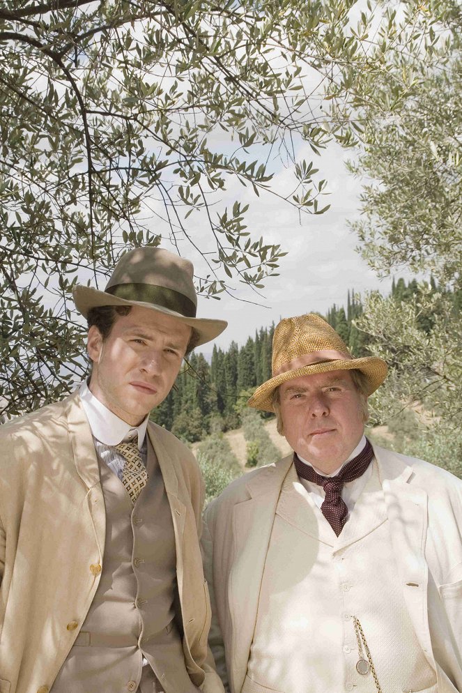 Hotelli Firenzessä - Promokuvat - Rafe Spall, Timothy Spall