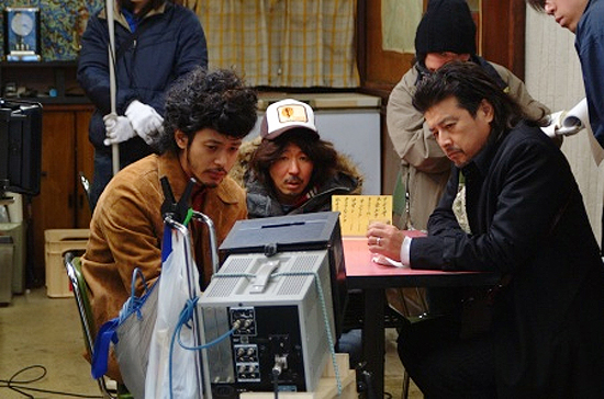 Tenten - Dreharbeiten - Jō Odagiri, Satoshi Miki