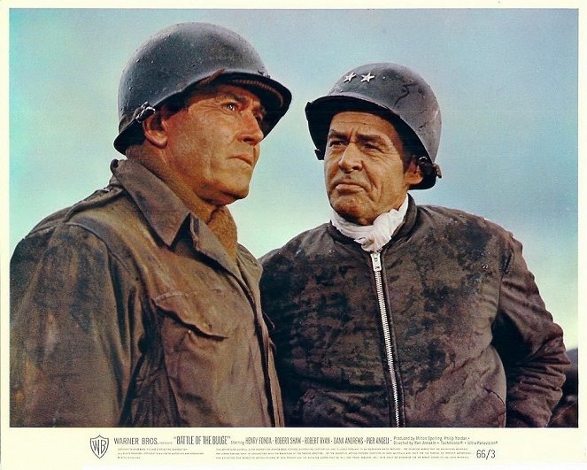 Taistelu Ardenneilla - Mainoskuvat - Henry Fonda, Robert Ryan