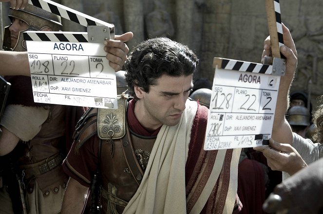 Agora - Die Säulen des Himmels - Dreharbeiten - Oscar Isaac