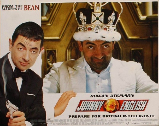 Johnny English - Cartões lobby - Rowan Atkinson