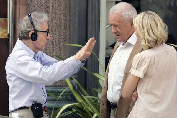 Vous allez rencontrer un bel et sombre inconnu - Tournage - Woody Allen, Anthony Hopkins, Naomi Watts