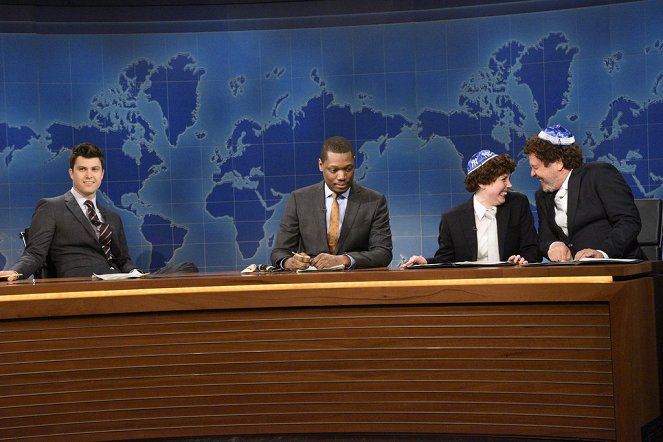 Saturday Night Live - Filmfotók - Colin Jost, Michael Che, Vanessa Bayer, Billy Crystal
