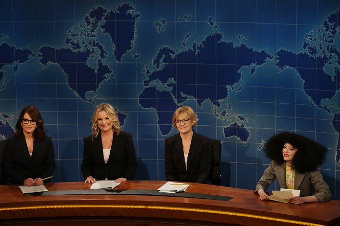 SNL: 40th Anniversary Special - Photos - Tina Fey, Amy Poehler, Jane Curtin, Emma Stone