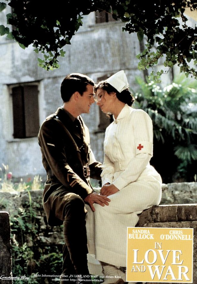 In Love and War - Lobbykarten - Chris O'Donnell, Sandra Bullock