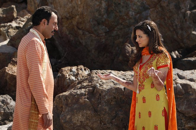 Haló, tady Indie - Rajiv Ties the Baraat: Part 2 - Z filmu - Rizwan Manji, Noureen DeWulf