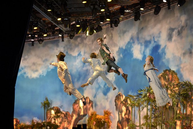 Peter Pan Live! - De filmagens