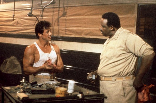 Prisioneiro - Do filme - Sylvester Stallone, Frank McRae