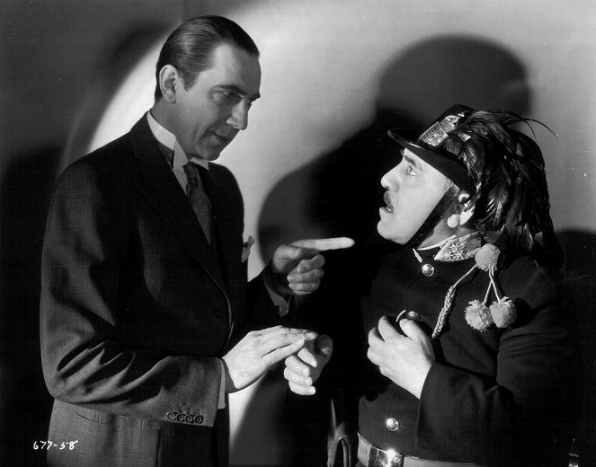 Czarny kot - Z filmu - Bela Lugosi, Henry Armetta